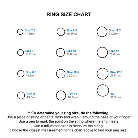 chanel ring size
